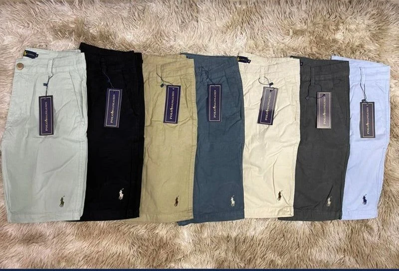 As sete cores do Kit 7 Bermudas Sarja RP